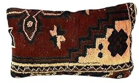 kelim kissen 30x50 cm handgefertigt kelim kissenbezug orientalische kissen kopfkissen viereckig dekorative bohemian kissenhülle dekokissen sofakissen zierkissen code 3775