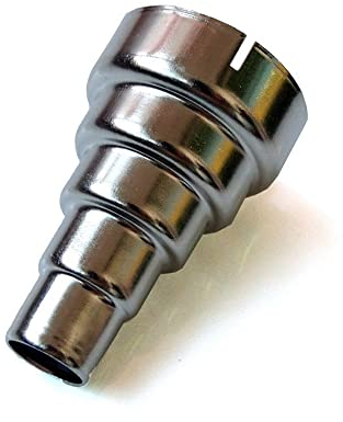 VOANZO 4 PCS Heat Gun Nozzles Kits Stainless Steel Nozzle Fit Mini Heat Gun Cordless Heat Gun Heat Gun for Paint Stripping Heat Gun for Resin