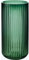 DECORPIA 20,3 cm große, Dicke, grüne Glasvase – gerippte Glas-Blumenvase für rustikale Heimdekoration, dekorative Vasen für Blumen für modernes Bauernhaus, ideal für Regal, Kaminsims,