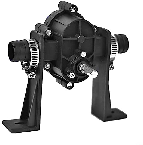 ARMYJY Bohrpumpe, für Mini-Bohrmaschine, Diesel, Öl, Flüssigkeit, Wasser, selbstansaugende Transferpumpen, schnelles Pumpen