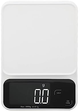 Digital Kitchen Scale 5KG Scale LCD Touch Screen Wall Mounted Food Scale Laboratory Scale for Baking Cooking
