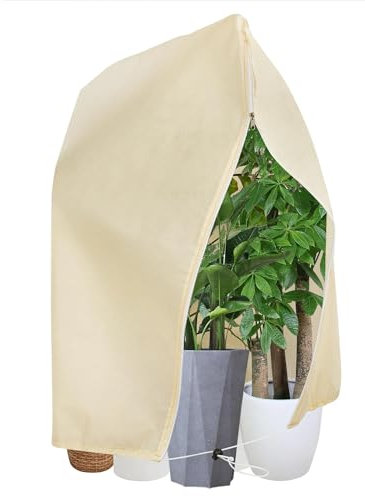 Primal Internet GmbH Pflanzenschutz Winter Kübelpflanzen | Hochwertiges Vlies XXL 200x240 cm | Winterschutz für Pflanzen