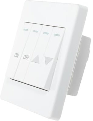 jojofuny Garagentoröffner Zur Wandmontage Tasten-panel Garagentore Ersatz Für Garagentortaster Für Garagentore Fenstervorhänge Und Andere Haushaltsgeräte