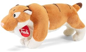 Trudi Tigre Dinosaures en Peluche,Cadeau pour Anniversaire et Noël | 19X10X7cm Taille XS | Animaux préhistoriques | modèle 51185