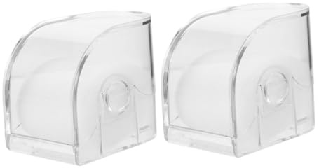 COLLBATH 2-teilige Reise-uhrenhalter Für Herren Transparente Uhrenschutzhülle Kleine Acryl-vitrine Für Zuhause Oder Geschäft