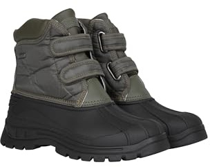Mountain Warehouse Grit Womens Lightweight Short Muck Boots Khaki 6
