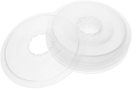 UKCOCO Flywheel with Guard 10pcs Protector Spoke Bicycle Plastic Cover, Replacement Chainwheel Versatile Design for Folding Bike and Mountain for Travel and Outdoor Activities