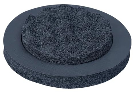Car Audio Bass Blocker Ring, Speaker Enhancer Foam Pad, Compact Sound Dampening Fast Ring, Sounds Tuning Accessory, Ideal for Vehicle, Stereo System, Truck and Sedan Use, Black