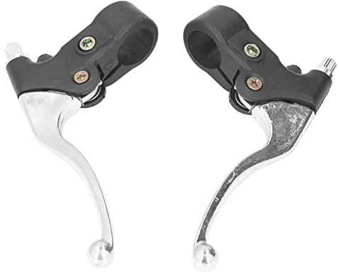 Fockety Verschleißfester Fahrradlenker-Bremshebelsatz für 47 49, Passend für Mini Pocket Dirt Bike ATV, Stabile Leistung, Aluminiumlegierung, Direkte Installation