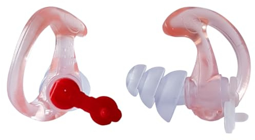 ALVIS Mk4 Taille M — Bouchon Oreille Demi-Mesure Progressif Filtre Acoustique 2 Niveaux, Certifié CE EPI 27 dB, Silicone Souple Réutilisable