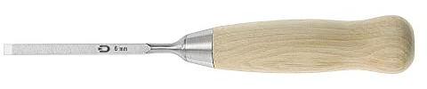 DICTUM® Stemmeisen, kurze Bauform, Blattbreite 6 mm