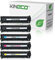 Kineco 5 Toner kompatibel mit HP CB540A CB541A CB542A CB543A Color Laserjet cm 1312 CB MFP, CM1512A, CP1210, CP1214N, CP1510, CP1515N, CP1519-125A - Schwarz je 2.200 Seiten, Color je 1.400 Seiten