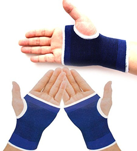 SystemsEleven 2 X Palm Wrist Hand Support Glove Elastic Brace Sleeve Sports Bandage Gym Wrap by SystemsEleven