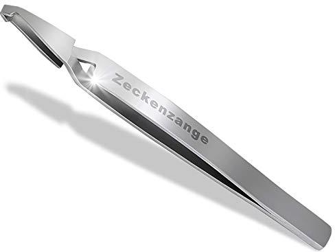 Zeckenzange aus rostfreiem Edelstahl