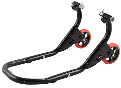 Béquille d'atelier leve moto avant réglable motocyclette universal noir