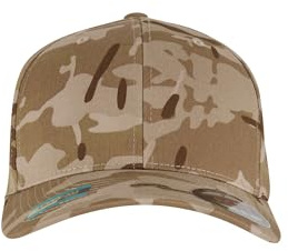 Flexfit Unisex Multicam Cap, keps för kvinnor och män, finns i 5 färger, storlekar S/M – L/XL, multicam arid, S-M