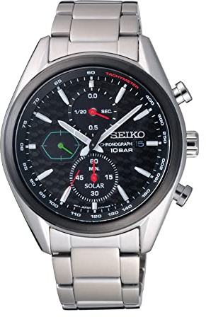 Seiko Analog SSC803P1, Silber, Armband
