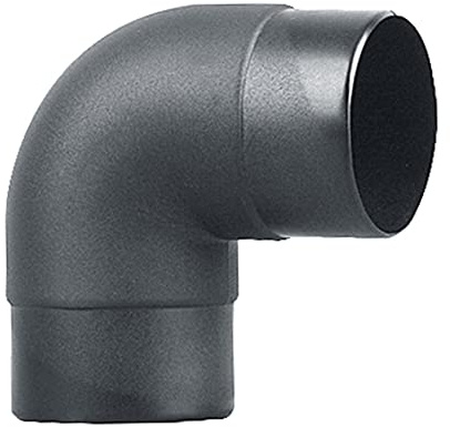 Skyverty 60 Mm Luft Erhitzer Kanalrohr EntlüFtungsauslass L Form Ellenbogen Rohr Auspuff Anschluss für