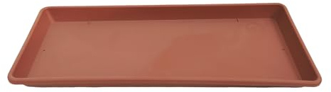 NG NICCOLAI FIORIERE E SOTTOVASI PLASTICA VARIE MISURE (TERRACOTTA, SOTTOFIORIERA 80X36X6 cm)