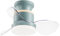 AKUNADECOR Ventilador Dc Salento Verde Led Dimable Con App Conectable