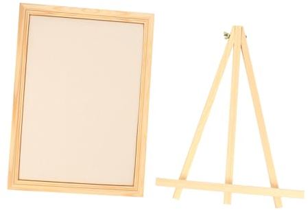 Hohopeti Echtholz-Fotorahmen Ohrring-Display-Organizer-Rack für Schmuck kompakter und stabiler Ohrringhalter für die Desktop-Präsentation
