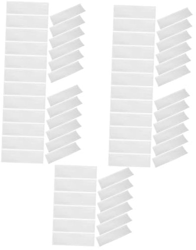 NUOBESTY 100stücke Selbstklebende Indexkartenhalter Transparente Kartenhüllen Für Dokumente Für Organisation Von Etiketten Und Notizen