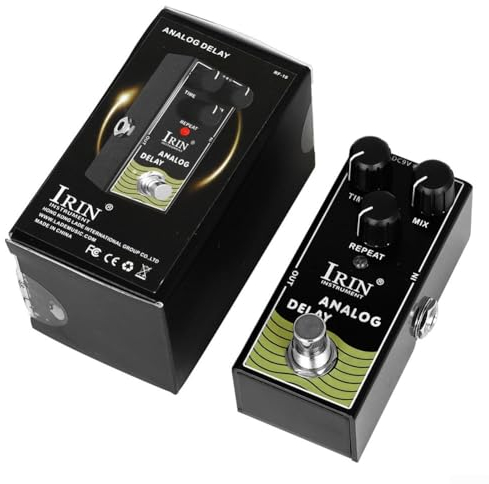 Classic Chorus, Tremolo, High Gain Distortion, Pocket Metal Guitar Effects Pedal (RF10)