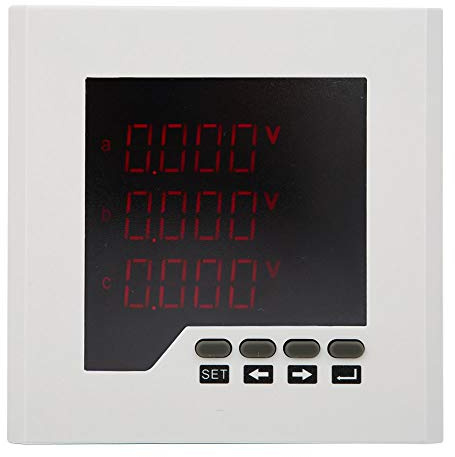 Compteur d'énergie électrique multifonction triphasé DTM-D120 AC 220 V avec port