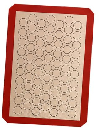 INOOMP Esterilla De Silicona Antiadherente Reutilizable Para Hornear Galletas Pan y Pasteles Tapete De Silicona Para Hornear y Repostería