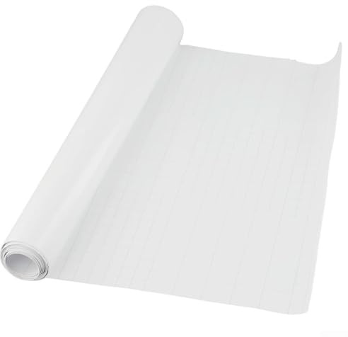 Adhesivo de vinilo para automóvil, 30 x 300 cm, color blanco brillante, para capó de puerta, maletero y parachoques, protección contra el desgaste ambiental