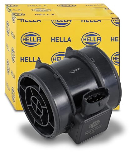 HELLA 8ET 009 142-031 Medidor de la masa de aire - 4polos - Tubuladura
