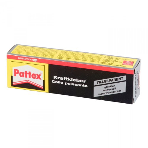 Pattex Kraftkleber Transparent, lˆsemittelhaltig, 50 g Tube VE = 1