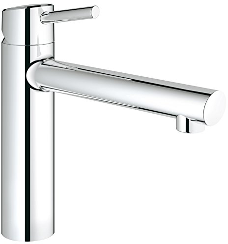 GROHE Mitigeur évier escamotable pour montage sous fenêtre Concetto 31210001 (Import Allemagne), Chrome