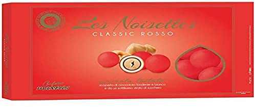 Confetti Maxtris Le Noisettes NOCCIOLA Rosso, Cioccolato