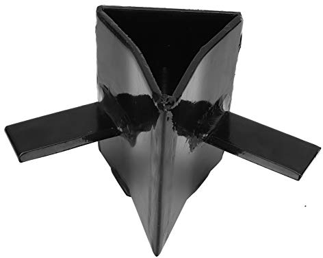 Elektrischer Hydraulischer Holzspalter-Querschneiderkopf, Doppelte Effizienz, Hohe Härte, Praktisch für Horizontale Spalter, Lackierte Oberfläche Zur Vermeidung von Rost