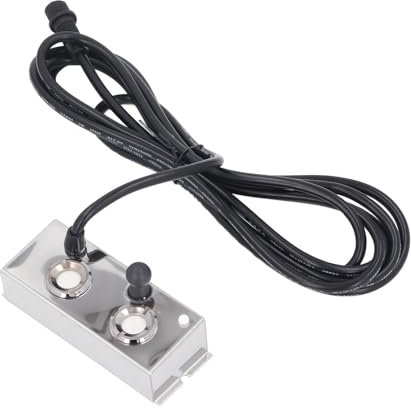 Acouto Ultrasonic 2 Head Mist Maker Fogger, Stainless Steel,IP67, Mist Creator, Pond Garden Lawn Rockery Greenhouse