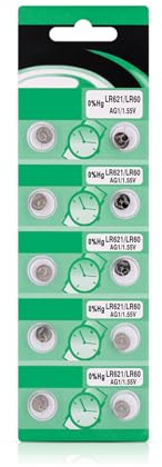 Knopfzelle LR621 AG1 LR621 AG1 Alkaline Batterie Knopfzelle für den Einsatz in kleinen Geräten Hohe Kapazität Knopfzelle 10/20 Stück