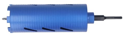 Wakects Broca de Perforación de Diamante de 4 Pulgadas Broca de Núcleo de Acero de Aleación 102 Mm Perforación en Seco Húmedo con Taladro de Posicionamiento para Instaladores de Aberturas de