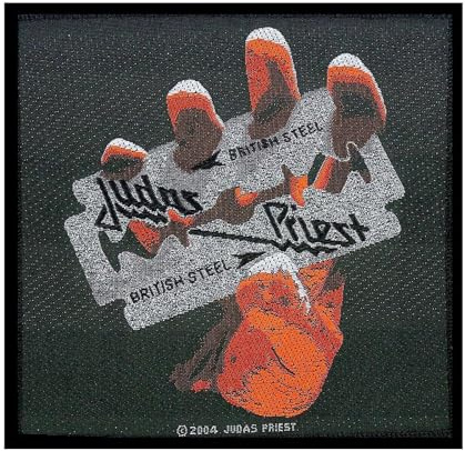 Générique Judas Priest British Steel Patch Standard
