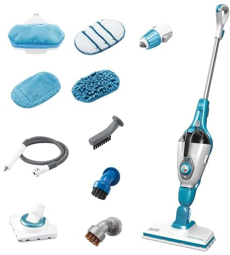 BLACK+DECKER B+D HSMC1361SGP 7in1 STEAM MOP, with Steamer