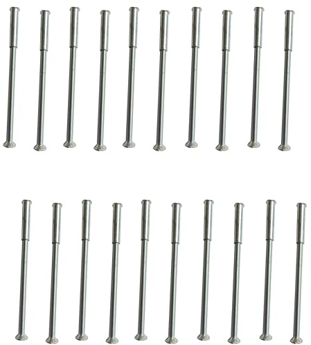 Lot de 20 vis d’assemblage avec douilles M3 - Pour réparer poignées et boutons de porte, etc.
