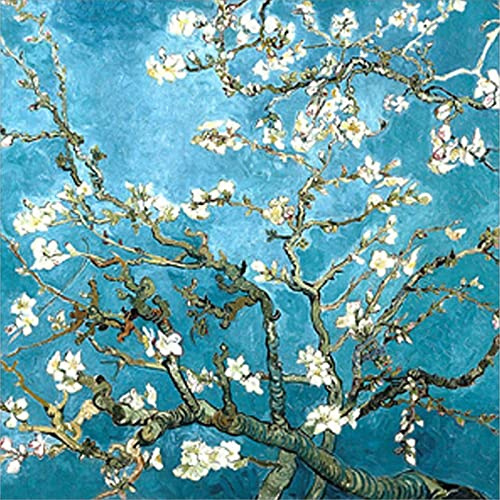 YSCOLOR Diamond Painting Van Gogh Fiore DIY Diamante Ricamo Ad Ago Rotondo 3D Diamante Pittura Moda Decorazioni per La Casa Pittura A Punto Croce 30X30Cm
