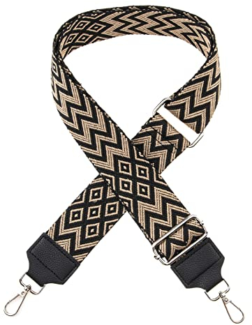 Breiter Schultergurt, Längenverstellbarer Tragegurt, Verstellbarer Ersatz Gürtel Schulterriemen für Crossbody Canvas Tasche Handtasche, Damen, Herren, Mädchen DIY Zubehör für Tasche