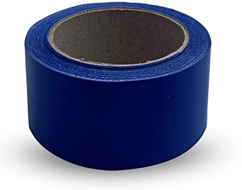 Generisch Planen-Reparatur-Klebeband – Wasserdichtes Reparaturband selbstklebend für LKW-Plane, PVC-Plane, Markise, Zelt (RAL 5002 blau, 5 cm x 5 m)