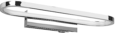 Trio Leuchten LED Badezimmer Wandleuchte Gianni 283770106, Metall Chrom, inkl. 17 Watt LED