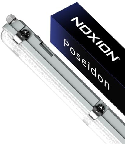 Noxion LED Feuchtraumleuchte Poseidon V3.0 10-18W 1300-2520lm - 830-865 CCT | 60cm - Durchgangsverdrahtung (5x2.5mm2)