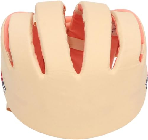 CUSMA Baby-Schutzhelm, Kopfschutz, Baby-Schutzhelm, Baumwolle, Verstellbar, Weich, Für 8–36 Monate Alte Kinder, Zum Krabbeln Und Spazierengehen