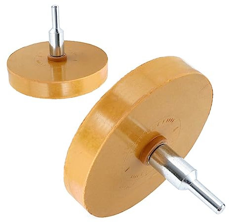 BESTonZON camion ben hur pietra affilatura trapano batteria pietra affilacoltelli mola per la rimozione della gomma mola in gomma macchina mola lucidante vernice per auto 100 mm