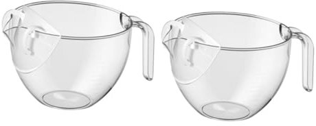PRETYZOOM 2 Piezas cuenca del de lavado de arroz bochas Lámina palillos plato kéfir Horno cocina colador cuenco para lavar frutas escurridor de lavado de frutas el plastico Transparent