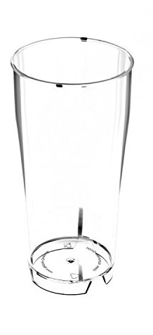 100 Stück 0,3L Mehrwegbecher PC (PolyCarbonat) glasklar